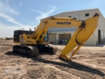 Side of used Excavator